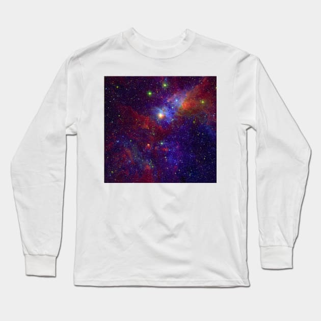 Carina Nebula, composite image (C012/1937) Long Sleeve T-Shirt by SciencePhoto